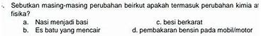 Apakah Pagar Besi Yang Berkarat Termasuk Perubahan Fisika